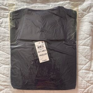 Charter Club Luxury Cashmere navy blue turtleneck, size petite medium